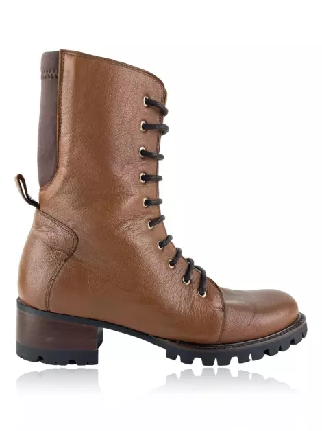 Bota Ferri Couro Marrom