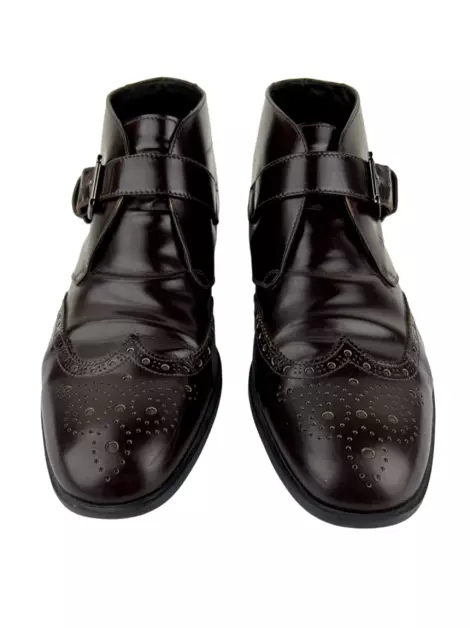 Bota Fratelli Rossetti Couro Marrom