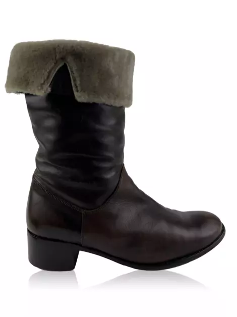 Bota Fratelli Rossetti Couro Marrom