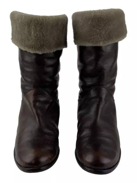 Bota Fratelli Rossetti Couro Marrom