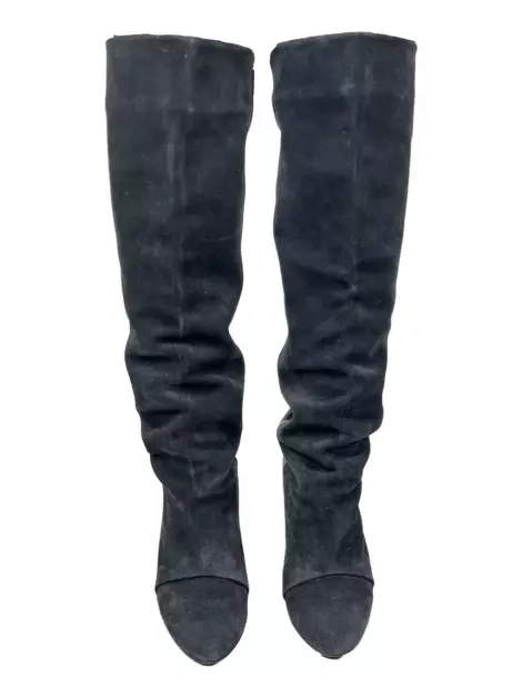 Bota Isabel Marant Camurça Preta