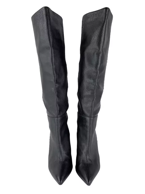 Bota Le Lis Blanc Couro Preto