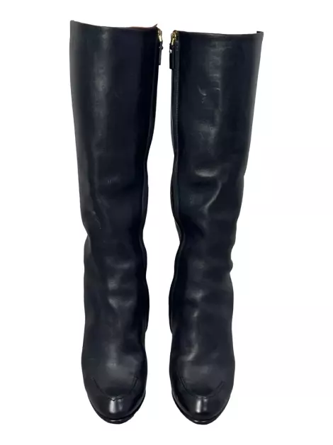 Bota Louis Vuitton Longa Couro
