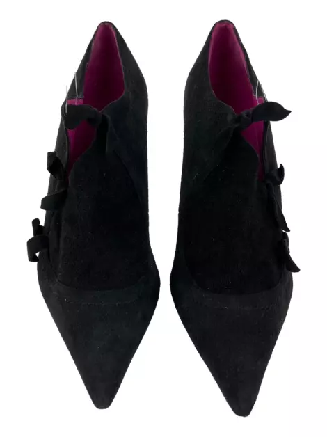 Bota Manolo Blahnik Camurça Preto