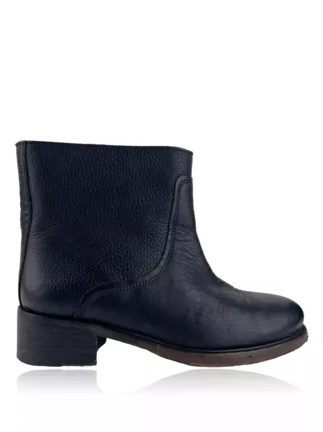 Bota Zadig & Voltaire Couro Preta