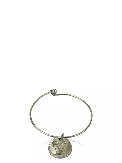 Bracelete D&G Pingente Prateado