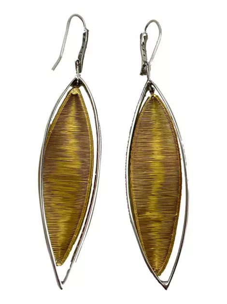 Brinco Vivara Esteira Ouro e Diamantes