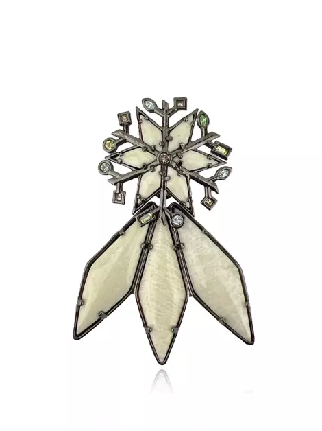 Broche Camila Klein St Moritz Prateado