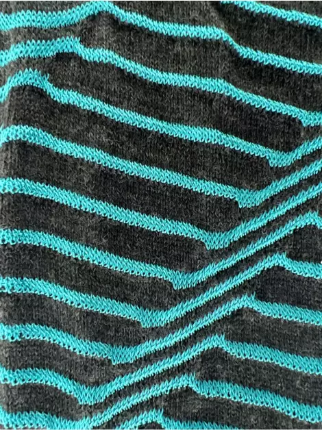 Cachecol M Missoni Tricot Azul