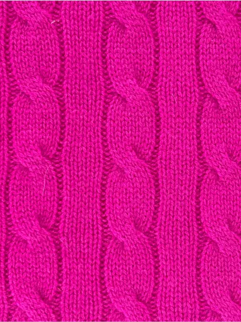 Cachecol Ralph Lauren Cashmere Rosa