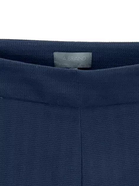 Calça A. Brand Texturizado Azul