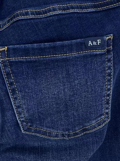 Calça Abercrombie & Fitch Kids High-Rise Flare Jeans