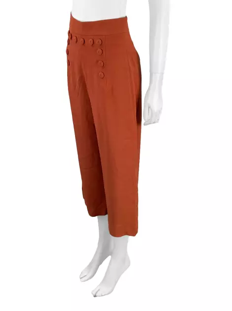 Calça AGCD Tecido Laranja