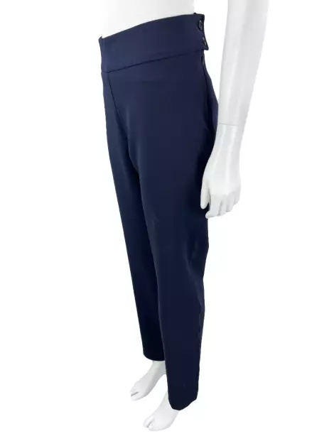 Calça Alcaçuz Tecido Azul Marinho