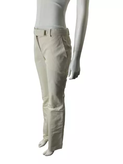 Calça Alexander McQueen Tecido Off White