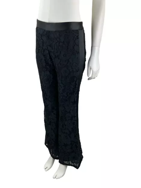 Calça Alexie Renda Preta