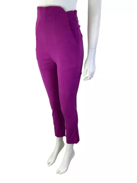 Calça Andrea Bogosian Reta Rosa