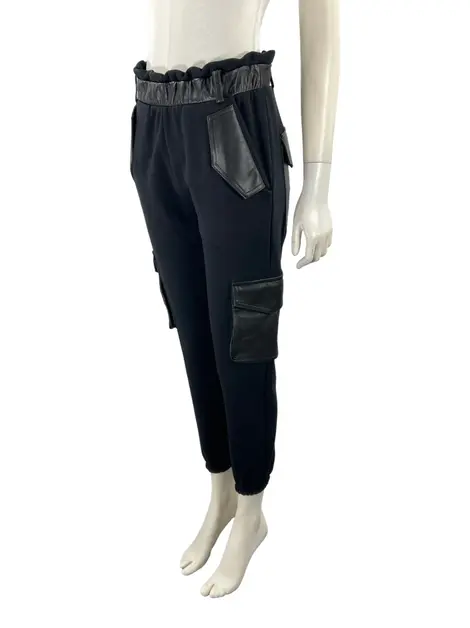 Calça Andrea Bogosian Tecido Preto