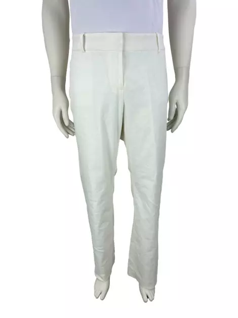 Calça Ann Taylor Alfaiataria Branca