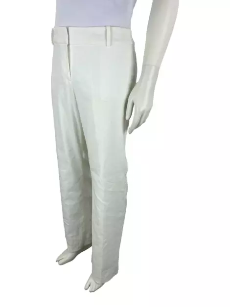 Calça Ann Taylor Alfaiataria Branca
