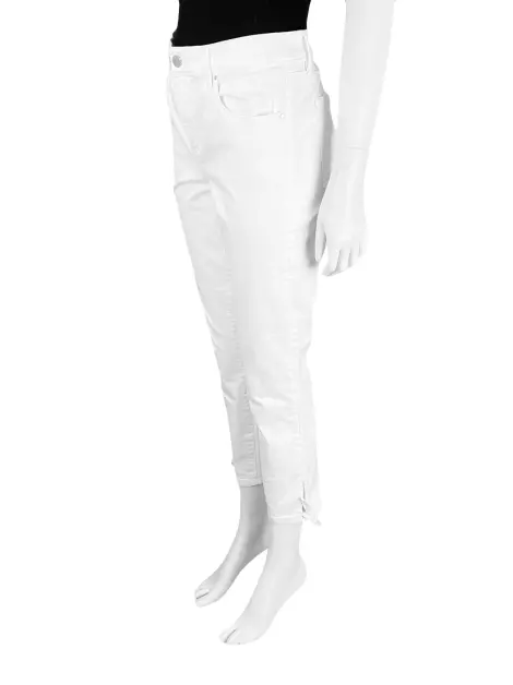 Calça Ann Taylor Jeans The Skinny Crop Branco