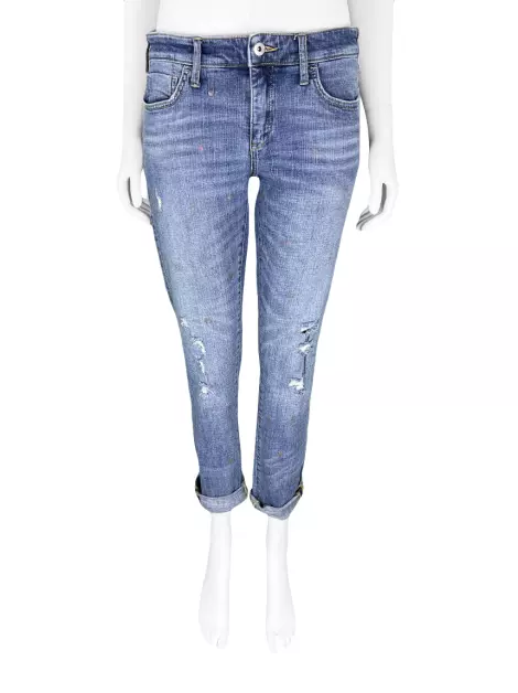 Calça Anthropologie By Pilcro and the Letterpress Jeans Azul