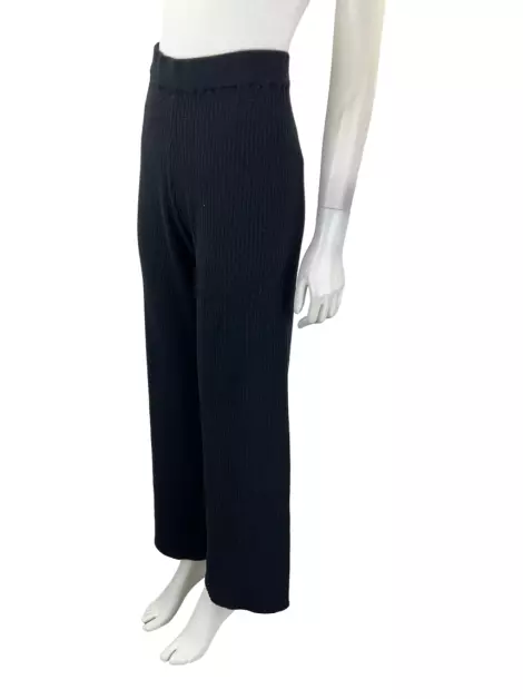 Calça Anthropologie Texturizada Preta