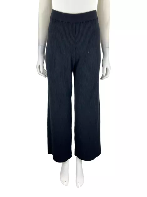 Calça Anthropologie Texturizada Preta