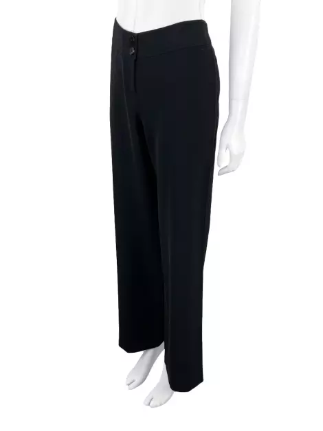 Calça Armani Collezioni Alfaiataria Preta
