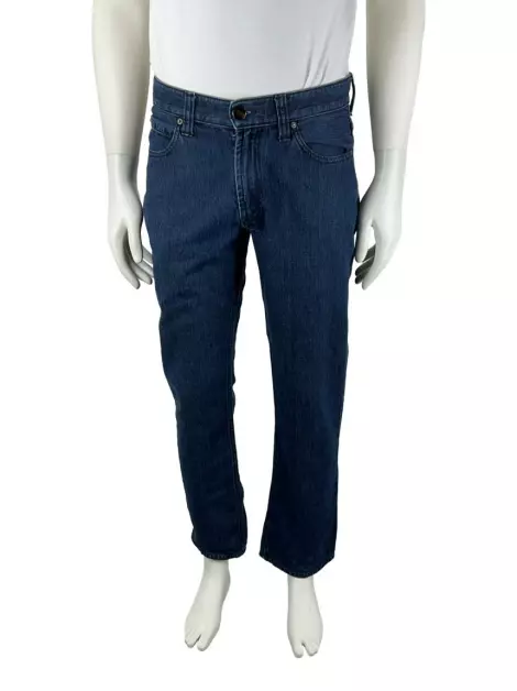 Calça Armani Collezioni Slim Fit Jeans Leg