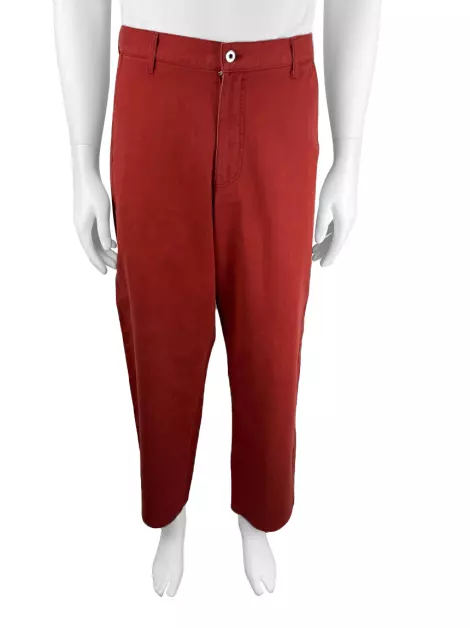 Calça Armani Jeans Jeans Vermelho