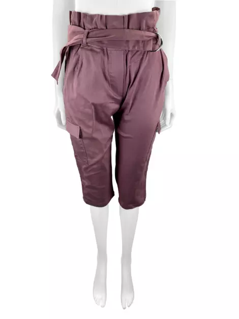 Calça Balletto Tecido Rosa