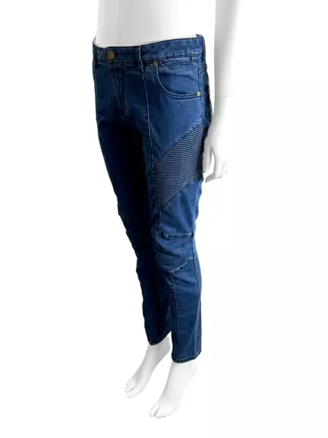 Calça Balmain Jeans Azul