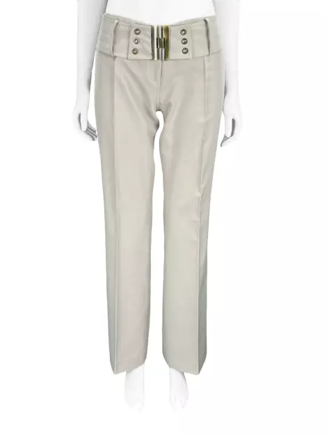 Calça Bebe Social Bege