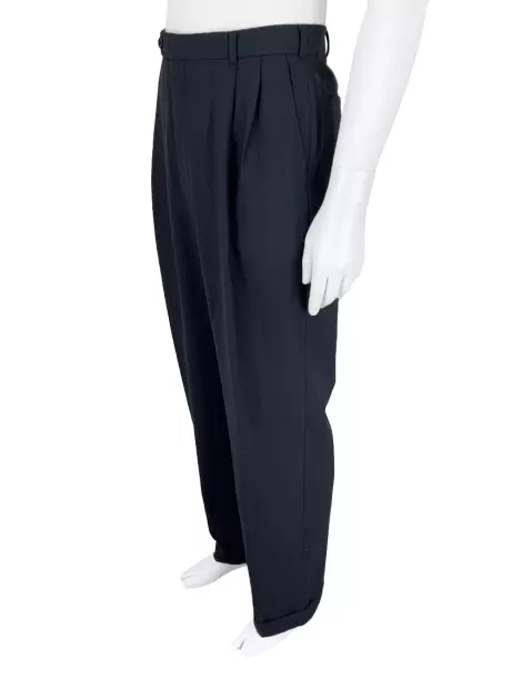 Calça Brooks Brothers Alfaiataria Azul Marinho