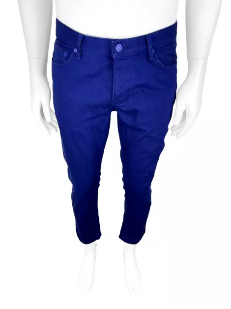 Calça Burberry Steadman Slim Jeans Azul