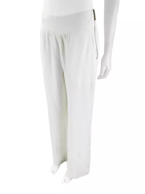 Calça byNV TecIdo Off White