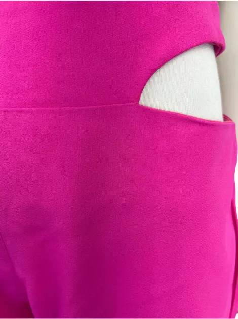 Calça byNV Tecido Rosa