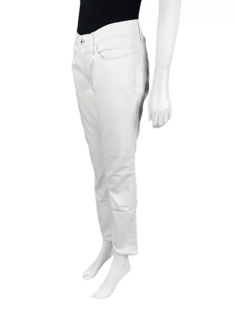 Calça Calvin Klein Jeans Reta Branca