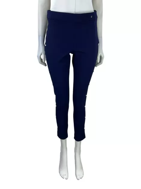 Calça Carolina Herrera Reta Azul