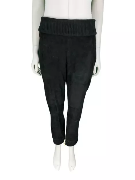 Calça Clé Camurça Preto