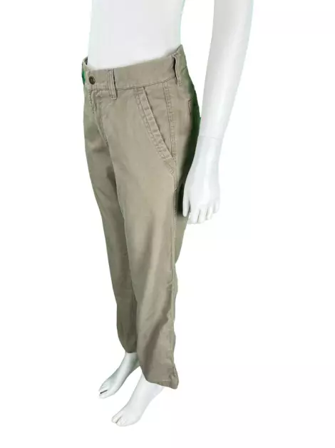 Calça Columbia Reta Etoupe