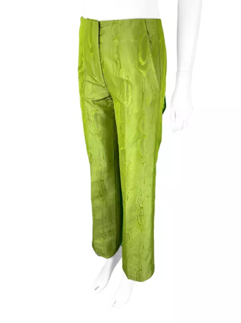 Calça COS Jacquard Verde