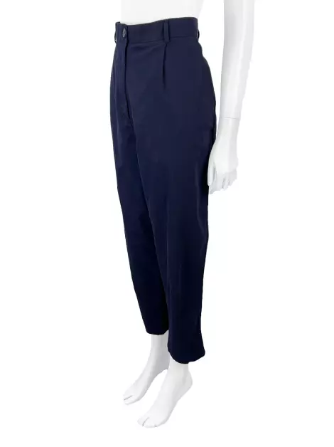 Calça COS Sarja Azul Marinho