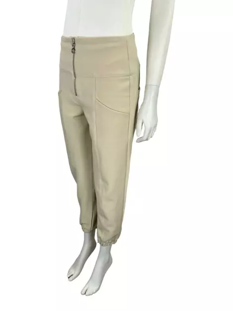 Calça Costume Lisa Bege