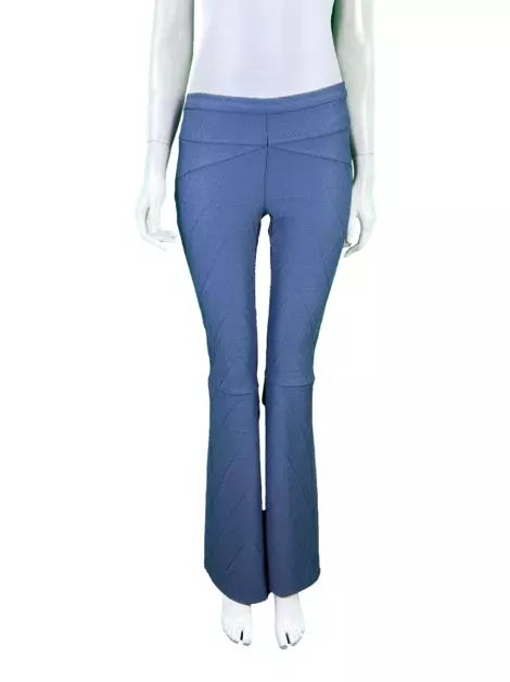 Calça Costume Texturizado Azul