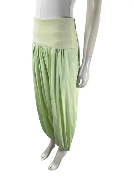 Calça Cris Barros Tecido Verde