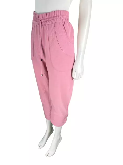 Calça Cruise Reta Rosa