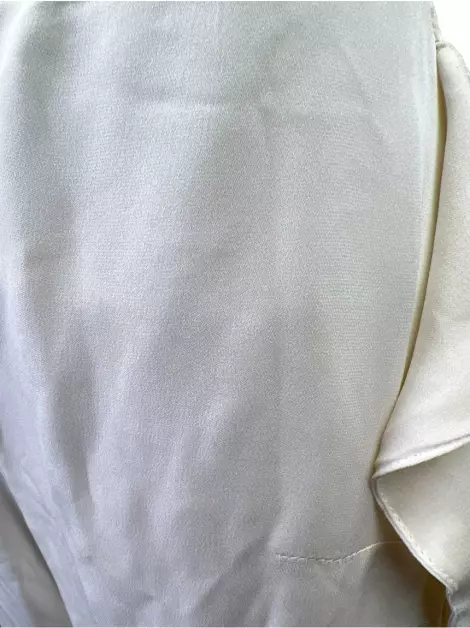 Calça Cruise Seda Off White