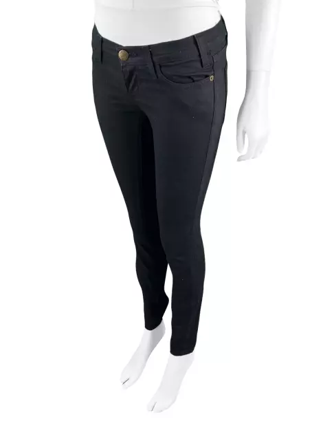 Calça Current Elliott Skinny Jeans Preta